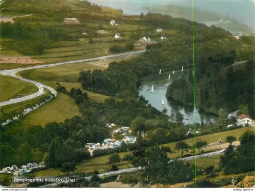 A5642 Germany Campingplatz Rurberg / Eifel Rursee general view