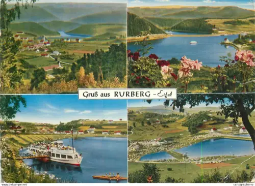 A5642 Germany Gruss aus Rurberg / Eifel several views