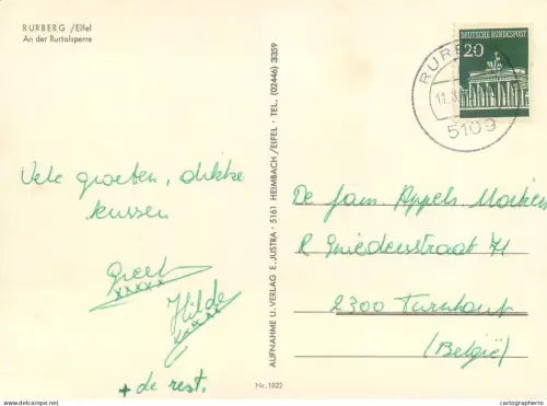 A5642 Germany Rurberg / Eifel an der Rurtalsperre