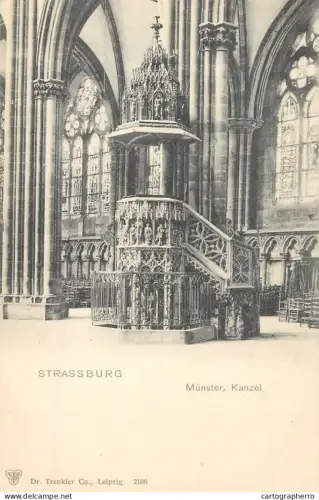 A6075 Strasbourg Munster, Kanzel