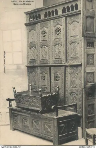 A6075 Berceau Breton cpa