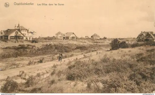 A6075 Oostduinkerke villas dunes