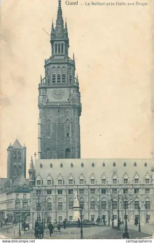 A6075 Gand Beffroi Halle aux Draps