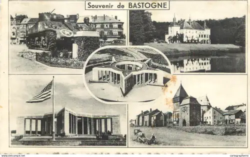 A6074 Souvenir de Bastogne multi vues