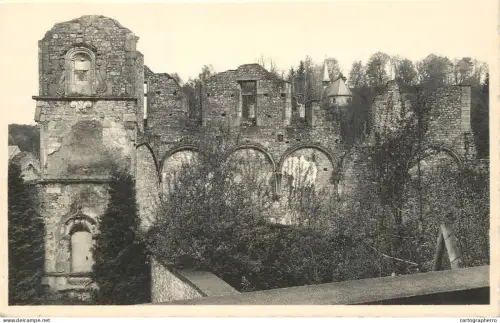 A6074 Belgium Notre-Dame d'Orval ruines et la chapelle des Scouts