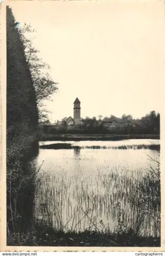A6074 Belgium Notre-Dame d'Orval etang noir