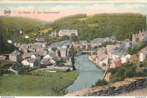 A6074 La Roche-en-Ardenne vue panoramique