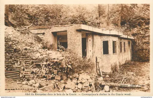 A6074 France Abri du Kronprinz dans le bois de la Gruie shelter