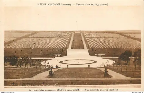 A6074 France Meuse-Argonne cemetery