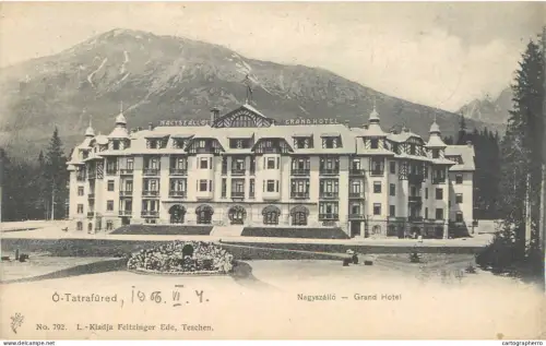 A6057 Tátrafüred (Starý Smokovec) Grand Hotel 1906