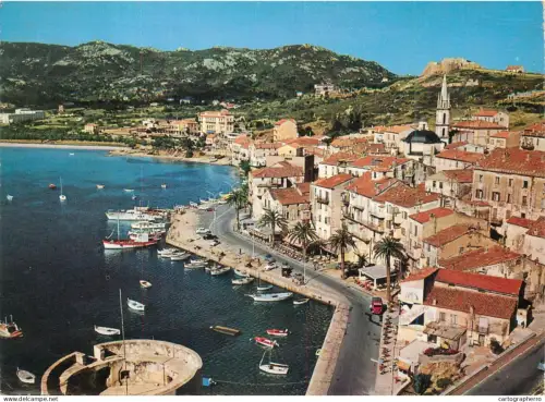 A5678 France Corse Calvi vue sur le port