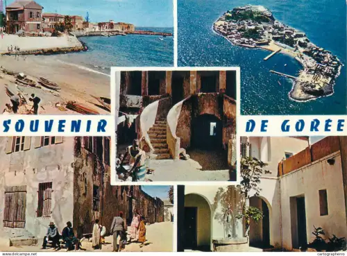 A5676 Africa Senegal souvenir de Goree multi view