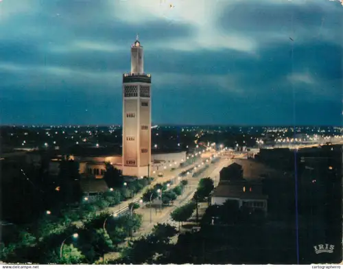 A5676 Africa Senegal Dakar la mosque vue de nuit