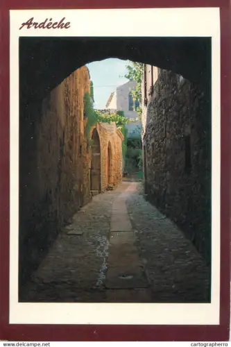 A5674 France Ardeche vieille rue