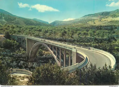 A5674 France Gorges du Verdon Pont sur Artuby