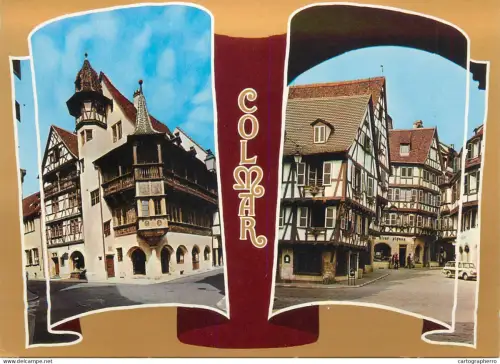 A5673 France Colmar (Haut Rhin) multi view souvenir
