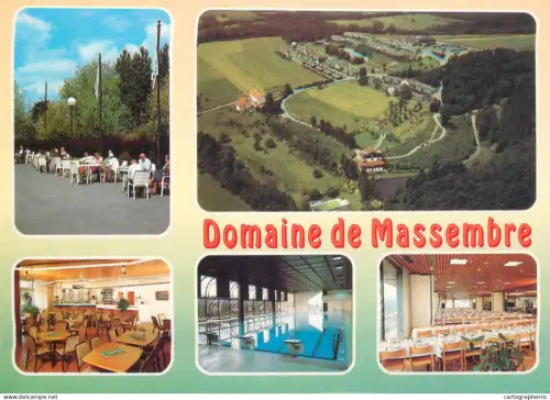 A5659 Belgium Heer sur Meuse Domaine Massembre village de vacances several views