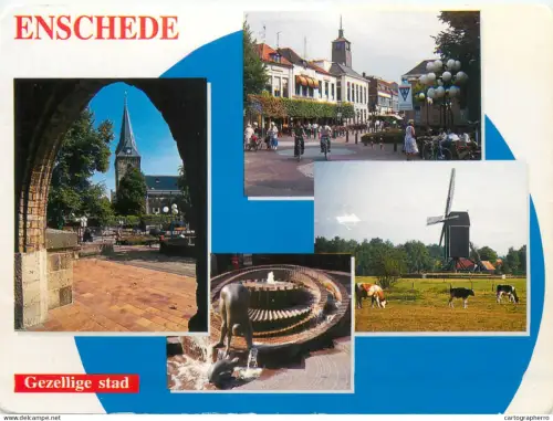 A5659 Netherlands Enschede several views