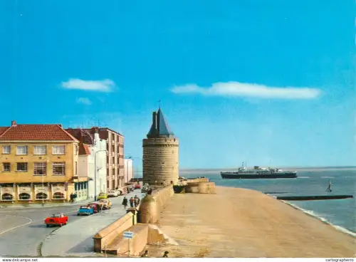 A5658 Netherlands Vlissingen boulevard de Ruyter met Gevangentoren