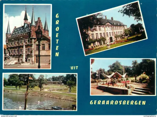 A5658 Belgium Groeten uit Geraardsbergen different views