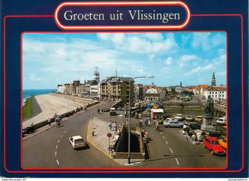 A5658 Netherlands Groeten uit Vlissingen several views