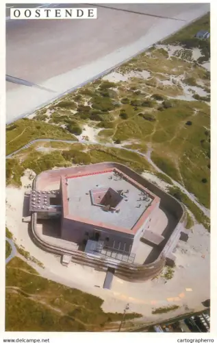 A5658 Belgium Oostende Fort Napoleon vue aerienne