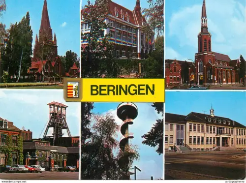 A5657 Belgium Beringen several views