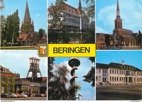 A5657 Belgium Groeten uit Beringen multi view