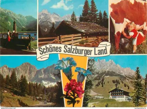 A5657 Austria schones Salzburger Land multi view