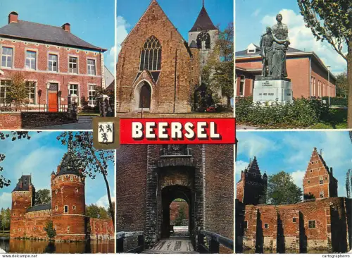 A5656 Belgium Groeten uit Beersel multi view