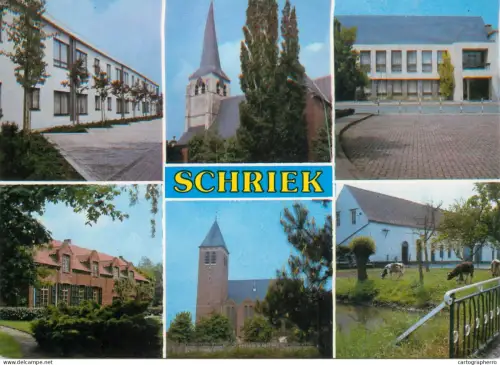 A5656 Belgium Groeten uit Schriek multi view