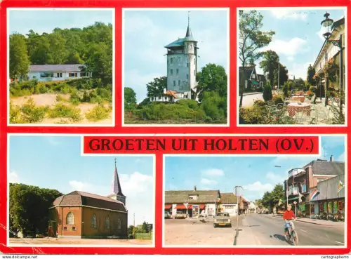 A5655 Netherlands Groeten uit Holten multi view