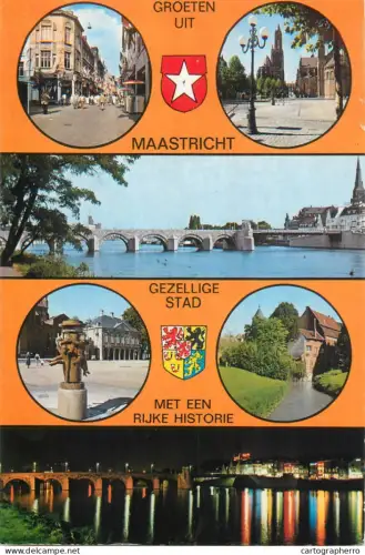 A5655 Netherlands Groeten uit Maastricht multi view