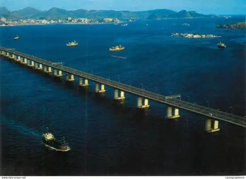 A5697 Brazil Rio de Janeiro Presidente Costa e Silva Bridge