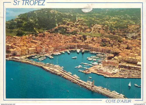 A5696 France Cote d'Azur Saint Tropez (Var) vue aerienne