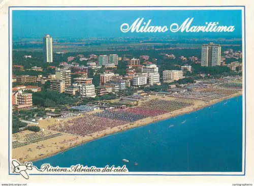 A5696 Italy Milano Maritima aerial view