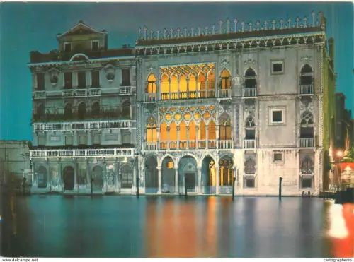 A5696 Italy Venezia di notte Ca' d'Oro