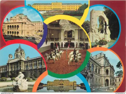 A5694 Austria Wien multi view souvenir