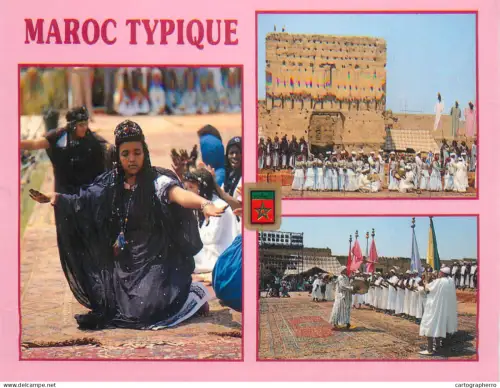 A5694 Morocco ethnic types and scenes multi view