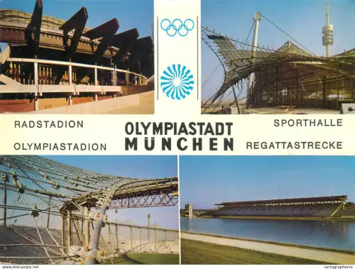 A5693 Germany Munchen 1972 Olympic Games multi view