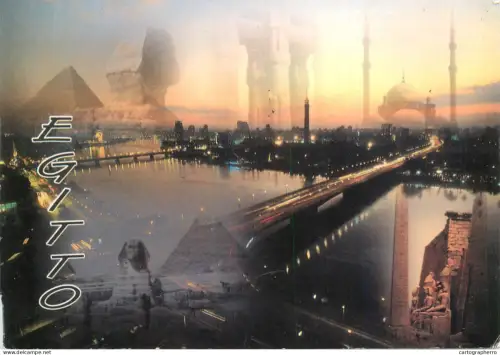 A5693 Egypt souvenir night view