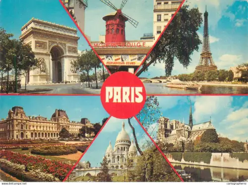 A5693 France Paris multi view