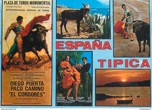 A5693 Spain multi view souvenir