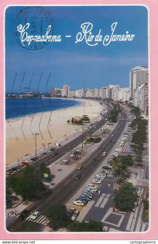 A5693 Brazil Rio de Janeiro Copacabana beach
