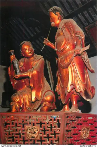 A5692 China Hanshan Temple Buddhist statues