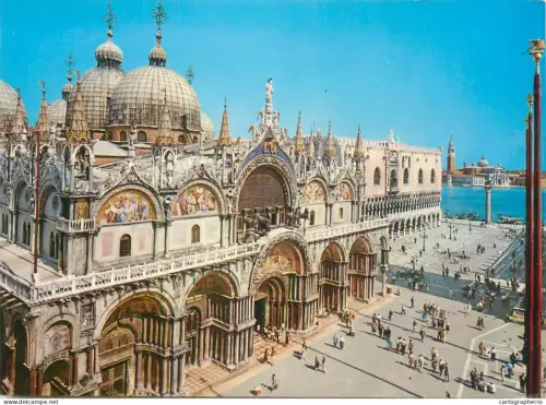 A5692 Italy Venezia Basilica e Piazzetta  S Marco