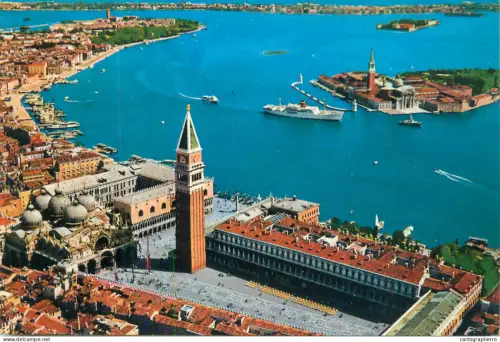 A5692 Italy Venezia veduta aerea