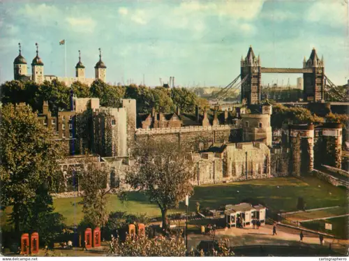A5692 England London Tower Bridge and London Tower