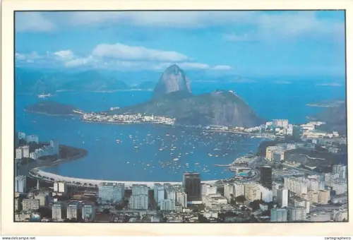 A5691 Brazil Rio de Janeiro Sugar Loaf panoramic view