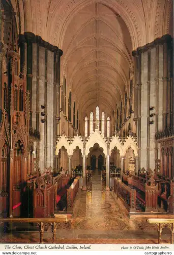 A5691 Ireland Dublin Christ Church interior aspect